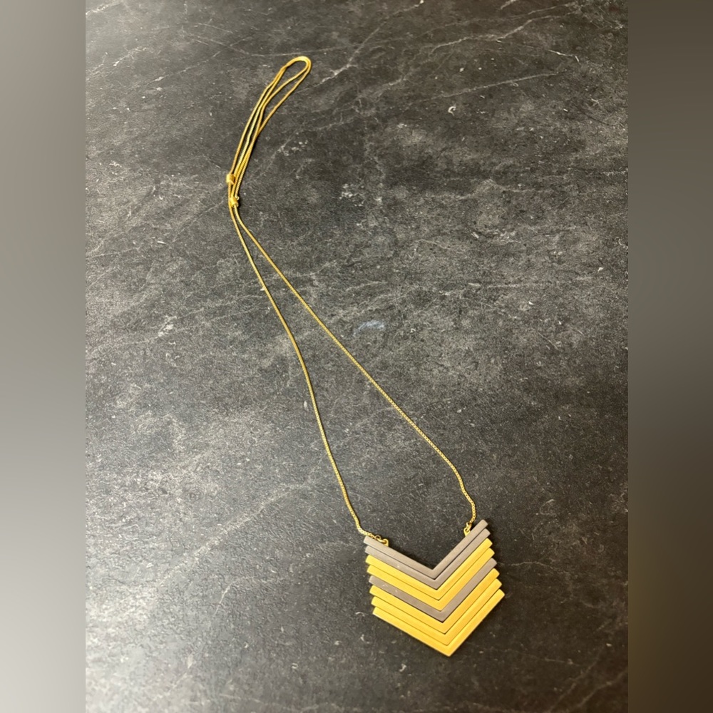 Madewell arrow stack necklace